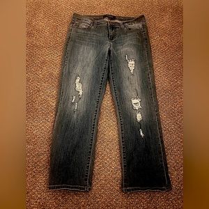 Liverpool Jeans Company, the Crop Boyfriend, Size 10/30
